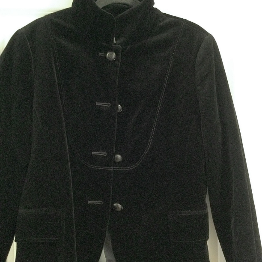 Velvet equestrian  type jacket